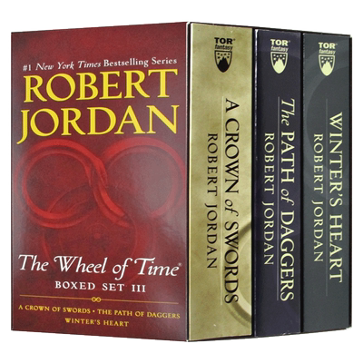 时间之轮7-9册盒装 The Wheel of Time Premium Boxed Set III 英文原版小说 经典奇幻文学 罗伯特乔丹 Robert Jordan 英文版书籍