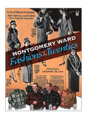 英文原版 Montgomery Ward Fashions of the Twenties 蒙哥马利沃德百货公司 20世纪的时尚 服装设计历史 JoAnne Olian 英文版