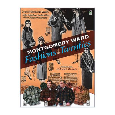 英文原版 Montgomery Ward Fashions of the Twenties 蒙哥马利沃德百货公司 20世纪的时尚 服装设计历史 JoAnne Olian 英文版