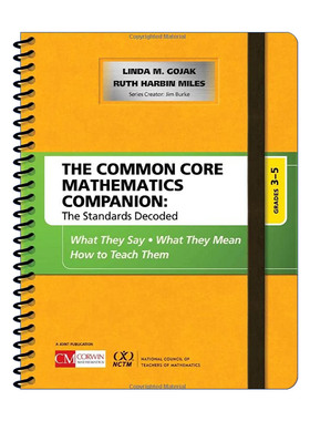英文原版 The Common Core Mathematics Companion  Grades 3-5 共同核心标准 数学课程标准解读 3-5年级阶段 英文版 进口英语原版