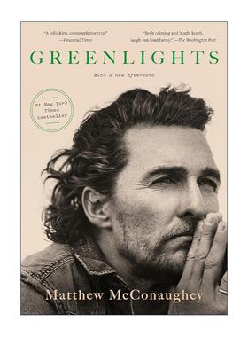 英文原版 Greenlights 绿灯 马修·麦康纳自传 奥斯卡影帝 英文版 进口英语原版书籍