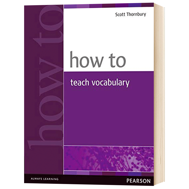 如何进行词汇教学 英文原版 How to Teach Vocabulary 英文版 培生教师用书 进口原版英语书籍 Pearson Longman