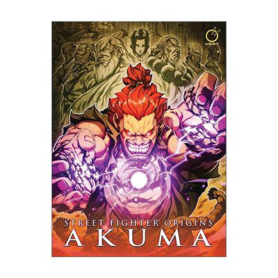英文原版 Street Fighter Origins Akuma 街头霸王起源 豪鬼传 精装 英文版 进口英语原版书籍