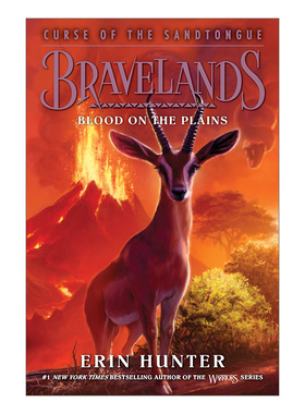 英文原版 Bravelands Curse of the Sandtongue 3 Blood on the Plains 勇敢之地第二部3 英文版 进口英语原版书籍