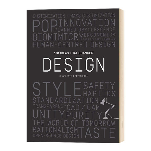 改变设计的100个想法点子 英文原版设计类工具书 100 Ideas That Changed Design 工业产品设计作品集艺术设计书籍 英文版进口书