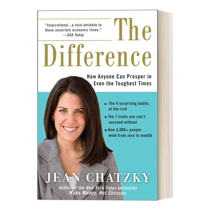 The Difference 差异：任何人都能在最艰难时期实现繁荣的方法 理财 Jean Chatzky