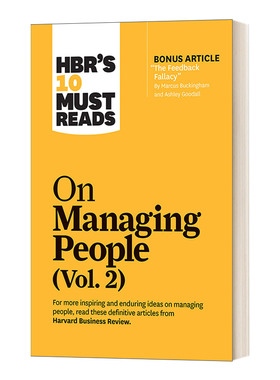 哈佛商业评论管理必读 团队竞争力 第2卷 HBR's 10 Must Reads on Managing People, Vol. 2 英文原版企业管理读物 进口书籍