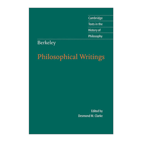 英文原版 Berkeley Philosophical Writings 乔治·贝克莱哲学著作集 剑桥哲学史文本系列 英文版 进口英语原版书籍