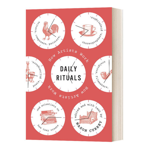 创作者的一天世界 Daily Rituals 精装 英文原版社会科学读物 进口英语书籍