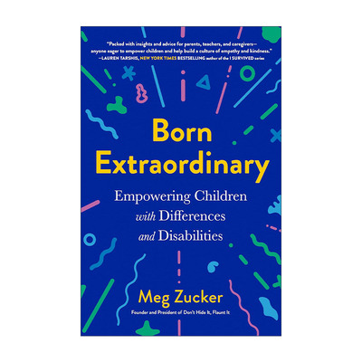 英文原版 Born Extraordinary 天生非凡 赋予特殊和残疾的儿童权力 育儿指南 Meg Zucker 英文版 进口英语原版书籍