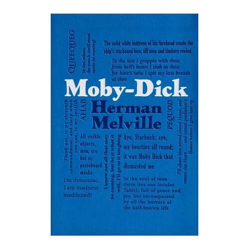 英文原版 Moby-Dick 白鲸 第2版 软精装皮质封面词云经典 Word Cloud Classics 英文版 进口英语原版书籍