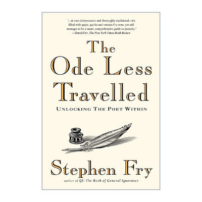 英文原版 The Ode Less Travelled 颂歌 诗歌选集 油炸叔Stephen Fry 英文版 进口英语原版书籍