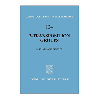 英文原版 2-Transposition Groups 3-对换群 剑桥数学丛书系列 英文版 进口英语原版书籍