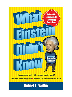 英文原版 What Einstein Didn't Know 爱因斯坦所不知道的 日常问题的科学答案 爱因斯坦的厨房作者Robert L. Wolke 英文版