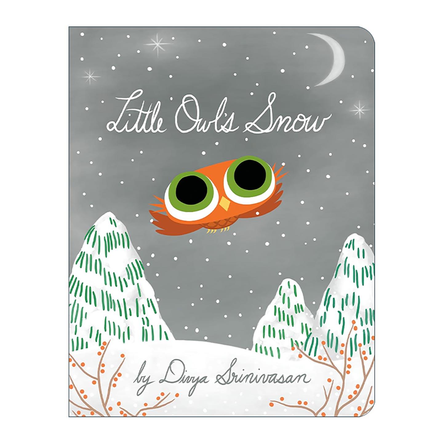 英文原版 Little Owl's Snow 小猫头鹰的下雪天 儿童绘本 纸板书 迪芙雅·崔尼法森 英文版 进口英语原版书籍
