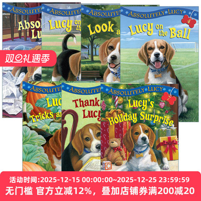 Absolutely Lucy 绝对的露西系列7册 儿童章节桥梁书 Amanda Harvey