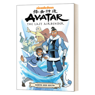 降世神通 最后的气宗5 南北综合 精选集 Avatar The Last Airbender North and South Omnibus 英文原版漫画 进口英语书籍