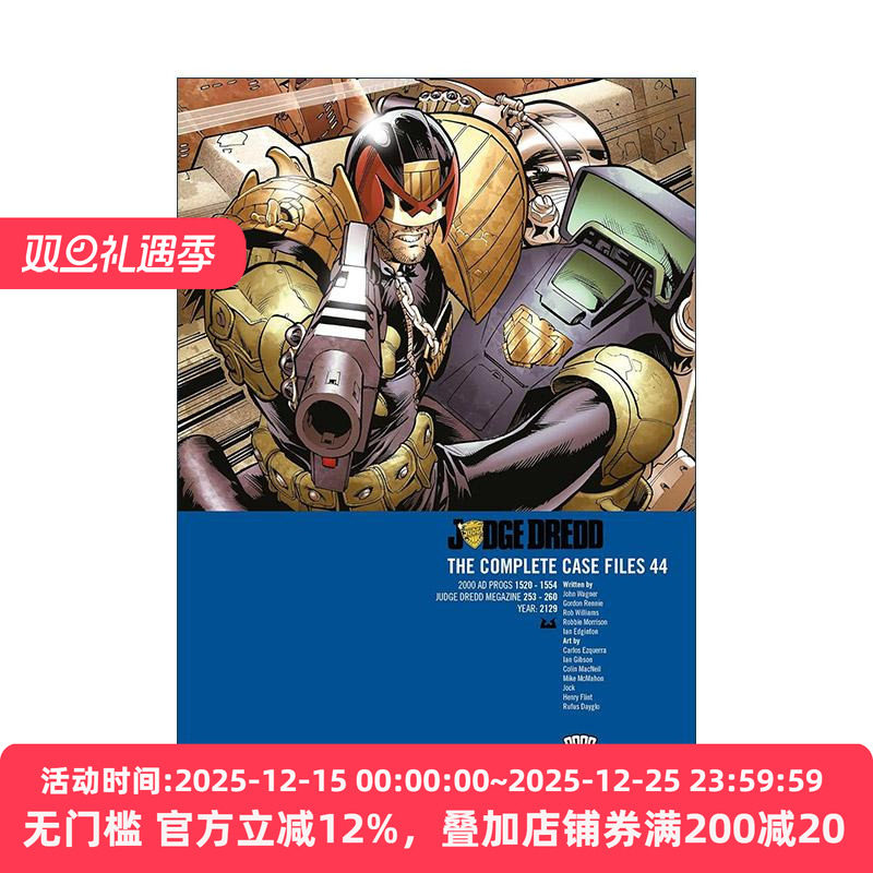 英文原版 Judge Dredd The Complete Case Files 44 特警判官 漫画合集44 英文版 进口英语原版书籍