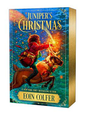 英文原版 Juniper’s Christmas 朱尼珀的圣诞节 镀金边 Eoin Colfer阿特米斯的奇幻历险同作者 英文版 进口英语原版书籍