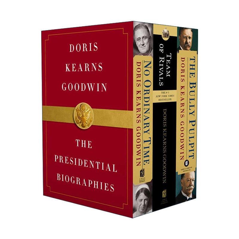 英文原版 Doris Kearns Goodwin the Presidential Biographies 总统传记3册盒装 含罗斯福 塔夫脱 林肯 英文版进口英语原版书籍