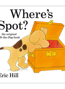 Where's Spot? 小玻在哪里 儿童绘本 纸板翻翻书 Eric Hill
