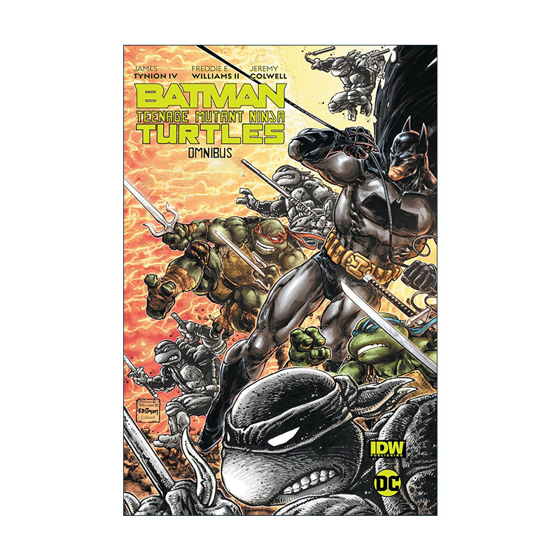 英文原版 Batman Teenage Mutant Ninja Turtles Omnibus 蝙蝠侠与忍者神龟精选集 DC漫画 经典精装收藏版英文版进口英语原版书籍