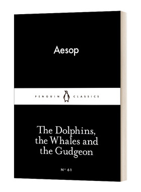 The Dolphins  the Whales and the Gudgeon 海豚 鲸鱼和格杰恩 伊索寓言 英文原版儿童读物 进口英语书籍