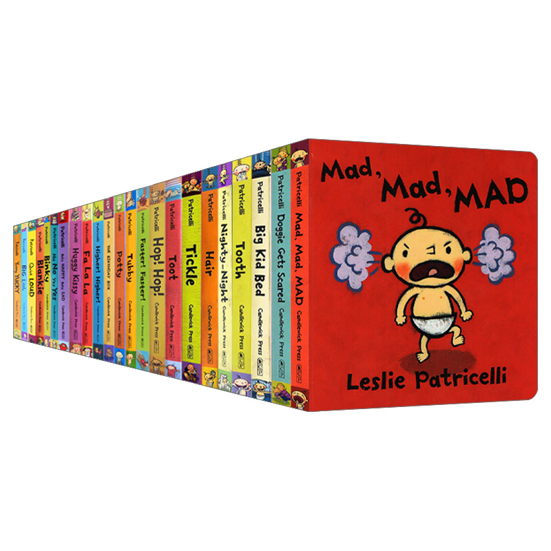 一根毛脏小孩系列23册英文绘本