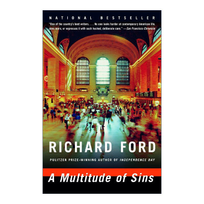 英文原版 A Multitude of Sins Vintage Contemporaries 千百种罪 石泉城作者 普利策奖得主Richard Ford 英文版 进口英语原版书籍