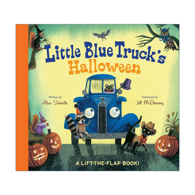 Little Blue Truck's Halloween 蓝色小卡车的万圣节 纸板书