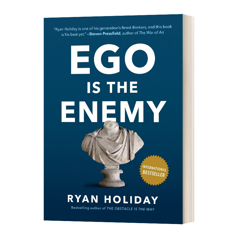 自我是敌人 Ego Is The Enemy 精装 英文原版成功励志读物 进口英语书籍