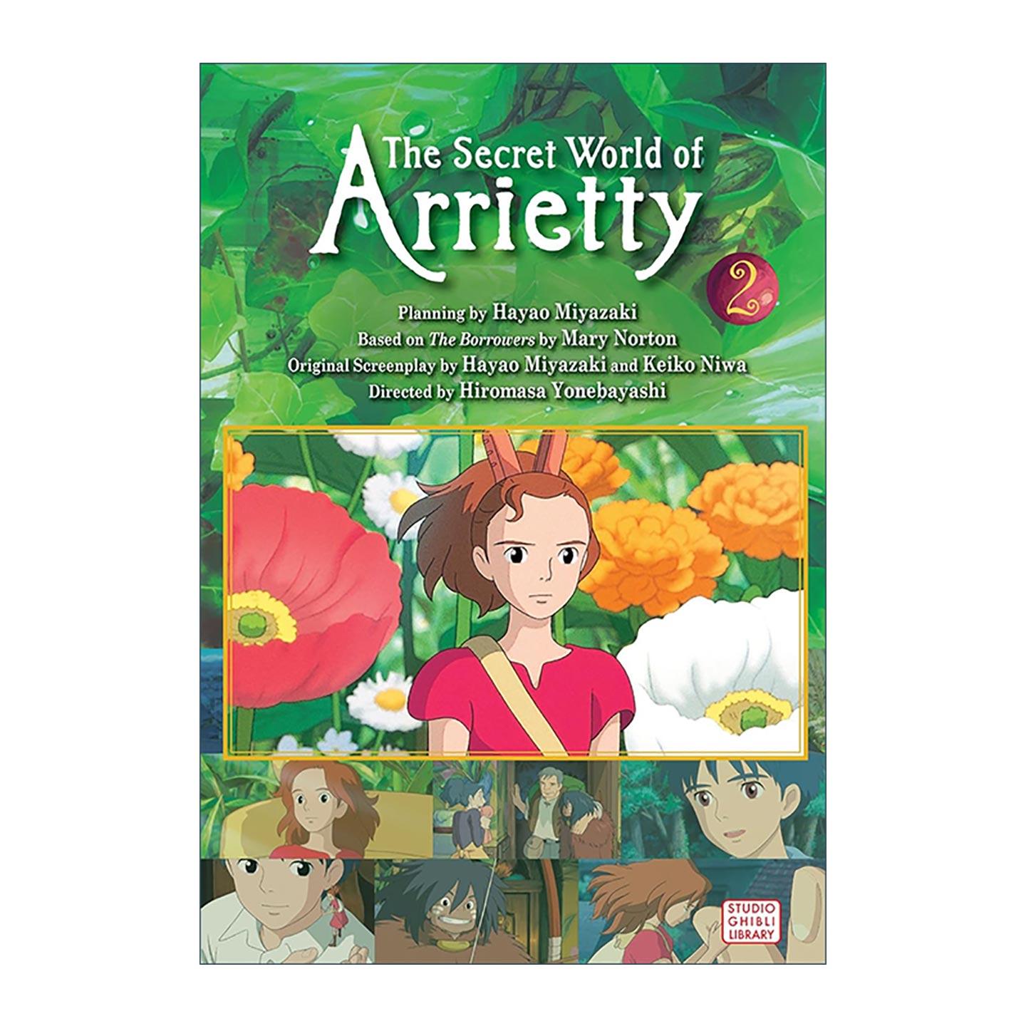 英文原版 Secret World of Arrietty Film Comic Vol.2 借东西的小人阿莉埃蒂Vol.2 宫崎骏 英文版 进口英语原版书籍