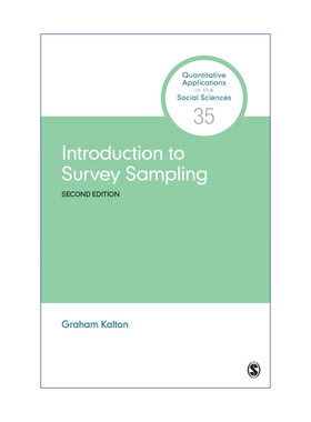 英文原版 Introduction to Survey Sampling 抽样调查方法简介 格雷汉姆·加尔顿 SAGE社会科学定量研究应用丛书 英文版 进口书籍
