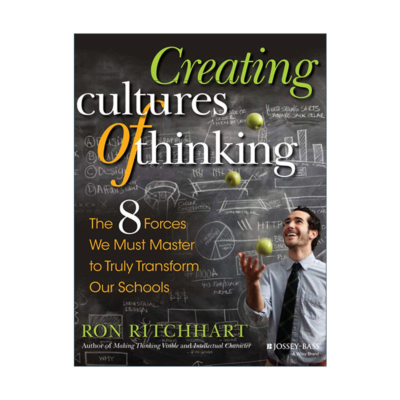 英文原版 Creating Cultures of Thinking 如何使学生成为思考者和学习者 哈佛大学教育学院课堂思考解决方案 Ron Ritchhart