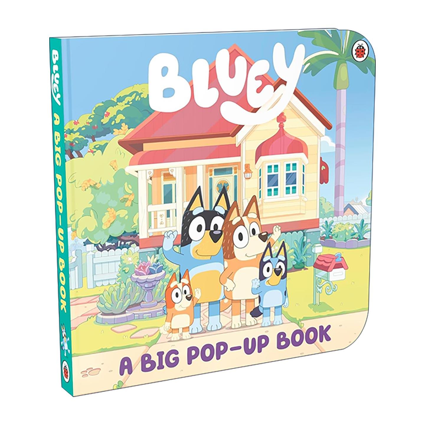 英文原版 Bluey A Big Pop-Up Book 小蓝狗布鲁伊 大开本立体纸板书 英文版 进口英语原版书籍