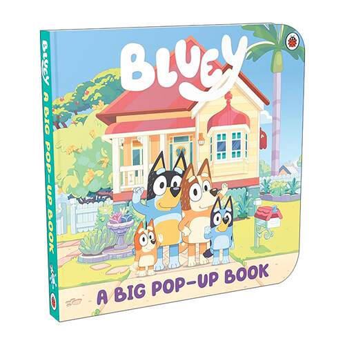 英文原版 Bluey A Big Pop-Up Book 小蓝狗布鲁伊 大开本立体纸板书 英文版 进口英语原版书籍