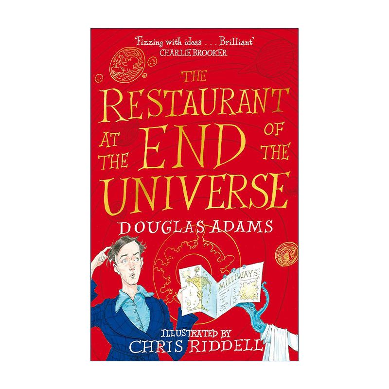 英文原版 The Restaurant at the End of the Universe Illustrated Edition 宇宙尽头的餐馆 插画版 银河系搭车客指南系列2