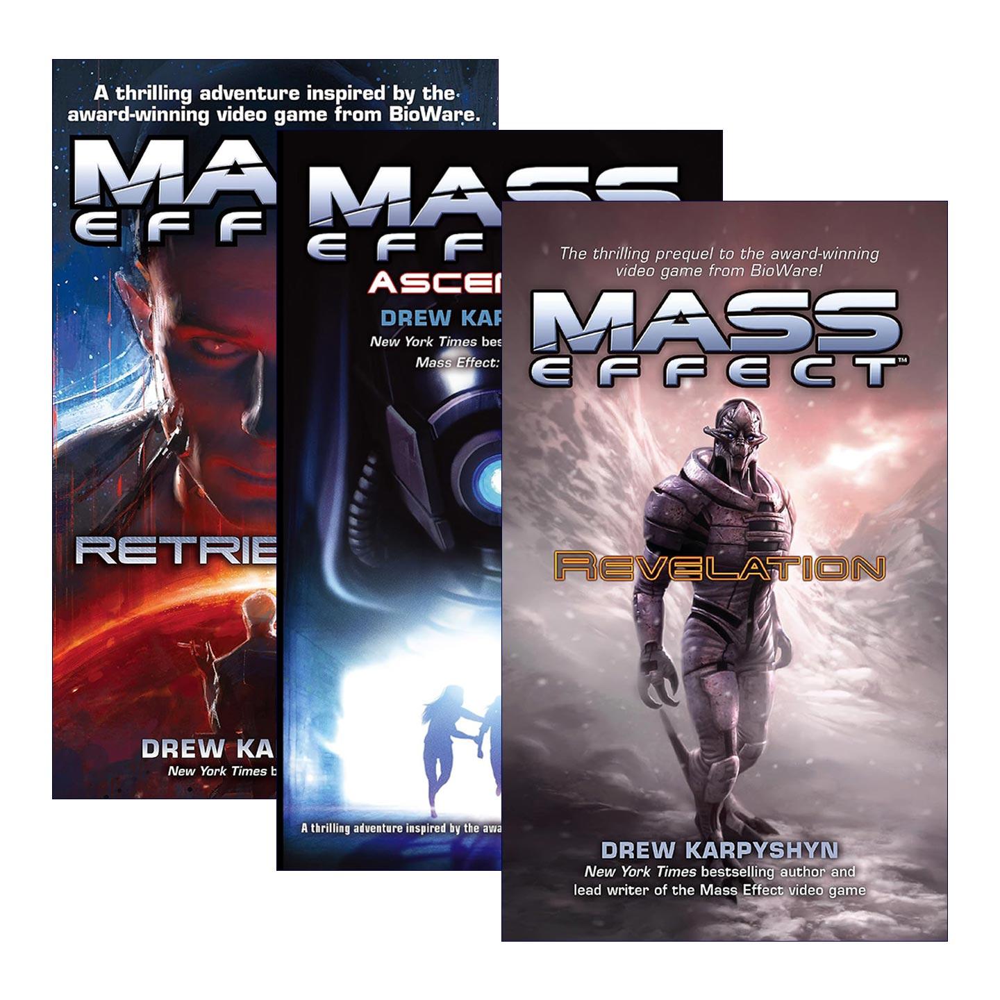 英文原版 Mass Effect 质量效应系列3册 天启 升天 天罚 科幻小说 英文版 进口英语原版书籍