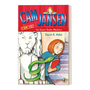 简森侦探故事17 Jansen Cam Snake the Mystery Scary 英文原版 进口英语书籍 儿童章节桥梁读物