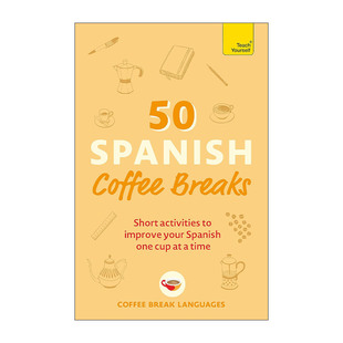 Coffee Spanish Breaks 间隙时间学习西班牙语 书籍 原版 进口原版