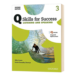 Oxford Q Skills for Success Listening and Speaking 3 牛津学术成功系列听说教材3级 英文原版大学教辅 进口英语词汇语言学习书