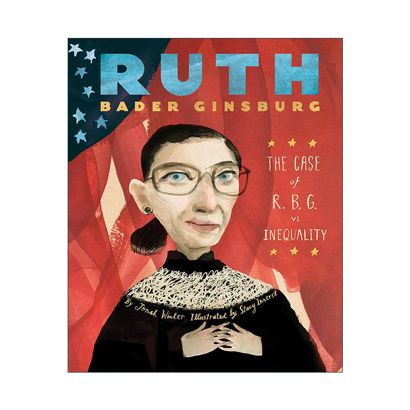 英文原版 Ruth Bader Ginsburg The Case of R.B.G. Vs.Inequality 露丝·巴德·金斯伯格 犹太女性法官传记 进口英语原版书籍