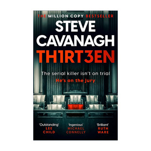 英文原版 Thirteen 第十三位陪审员 艾迪弗林系列 侦探悬疑推理小说 英文版 进口英语原版书籍