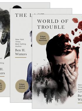 英文原版 Last Policeman Trilogy 最后的警察三部曲3册 科幻悬疑小说 Ben H. Winters 英文版 进口英语原版书籍