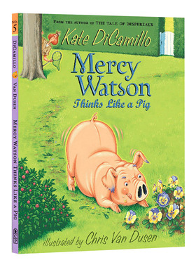 小猪梅西脱险记 Mercy Watson Thinks Like a Pig 英文原版儿童桥梁章节书 Kate DiCamillo 进口英语书籍