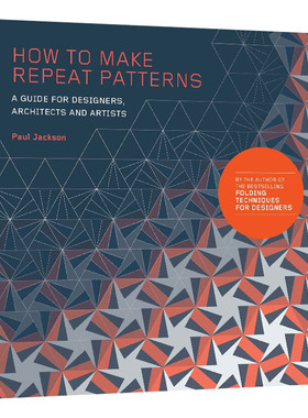 如何制作重复图案 How to Make Repeat Patterns 英文原版艺术读物 进口英语书籍