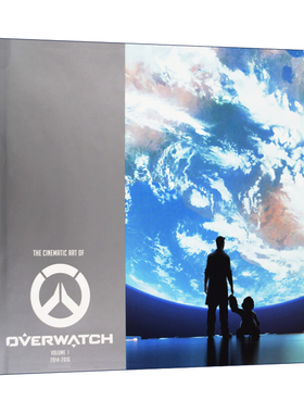 守望先锋艺术设定集1 精装 The Cinematic Art of Overwatch Volume 1 英文原版影视艺术画册 进口英语书籍