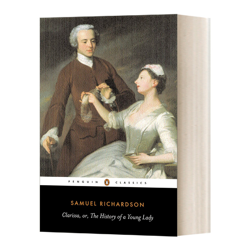 英文原版小说 Clarissa Or the History of a Young Lady塞缪尔理查逊拉丽莎英文版进口英语原版书籍