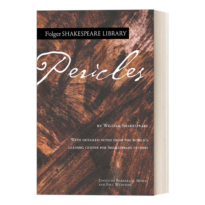 Pericles 伯里克利 福尔杰莎士比亚图书馆系列 Folger Library Shakespeare