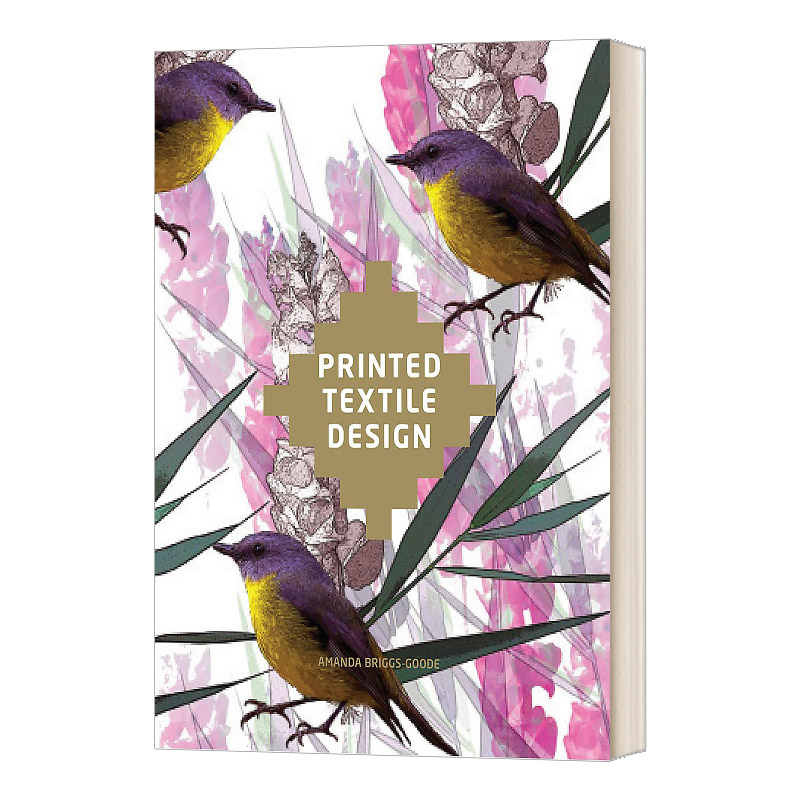 Printed Textile Design 印花面料设计 英文原版服装设计读物 进口英语书籍